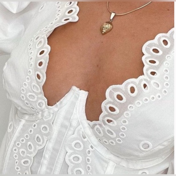 For Love And Lemons Tops - Serena eyelet top from for love and lemons